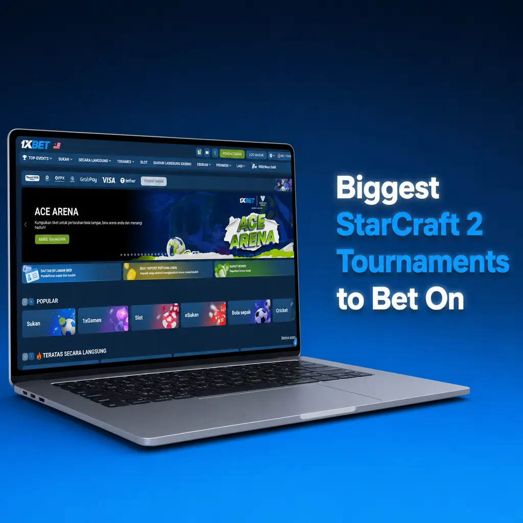 Top StarCraft 2 tournaments to bet on: EWC, GSL, IEM Katowice, ESL Masters, DreamHack, WardiTV, and Cheeseadelphia on 1xBet eSports.