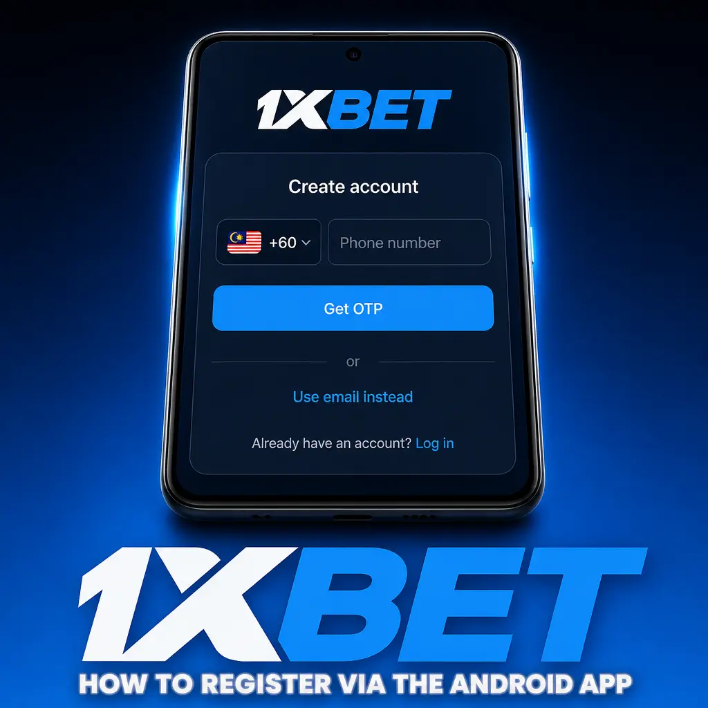 Step-by-step guide showing how to register a betting account via the Android app in under two minutes