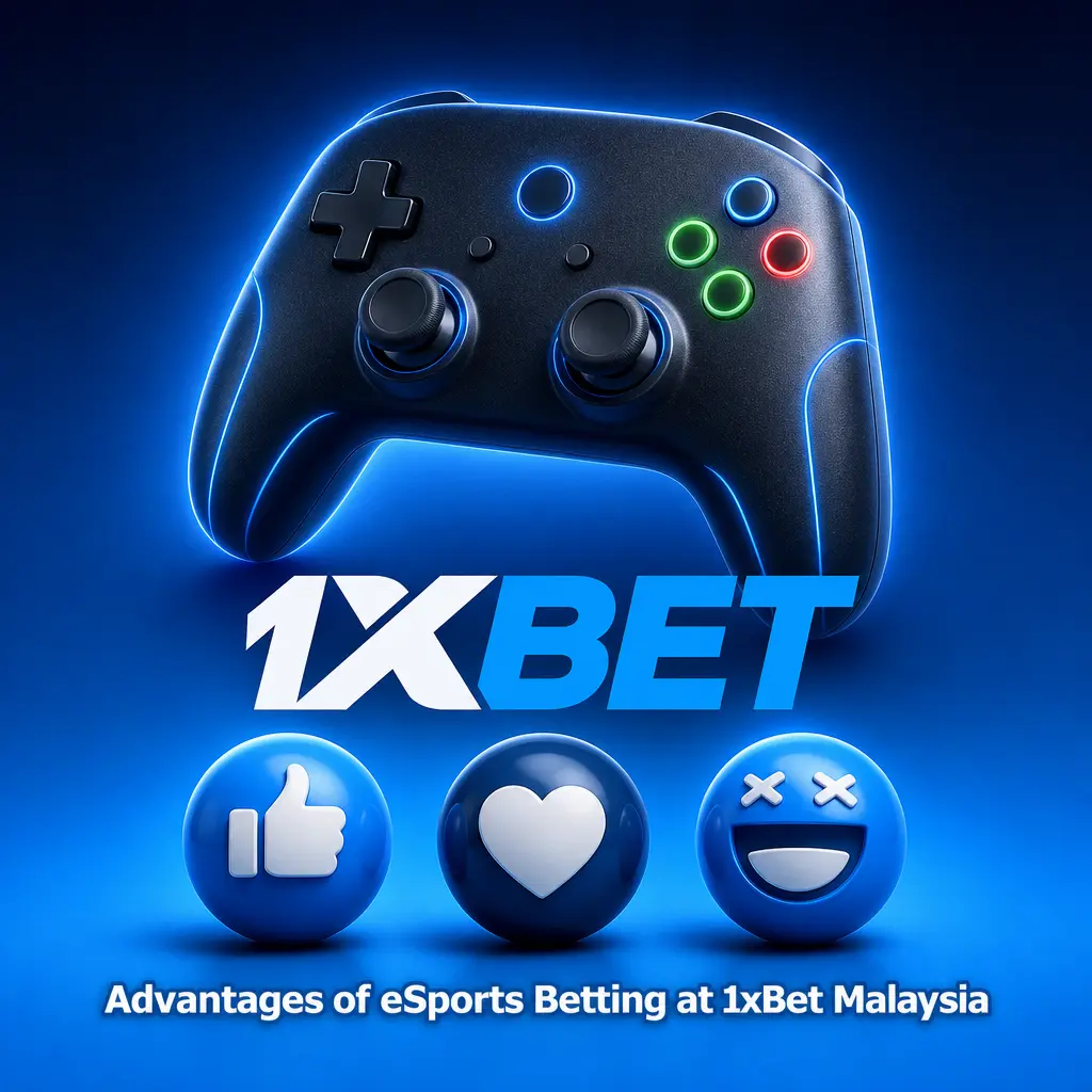 Key advantages of 1xBet eSports betting in Malaysia: welcome bonus, local payment options, 24/7 support, mobile app, and cash out feature.
