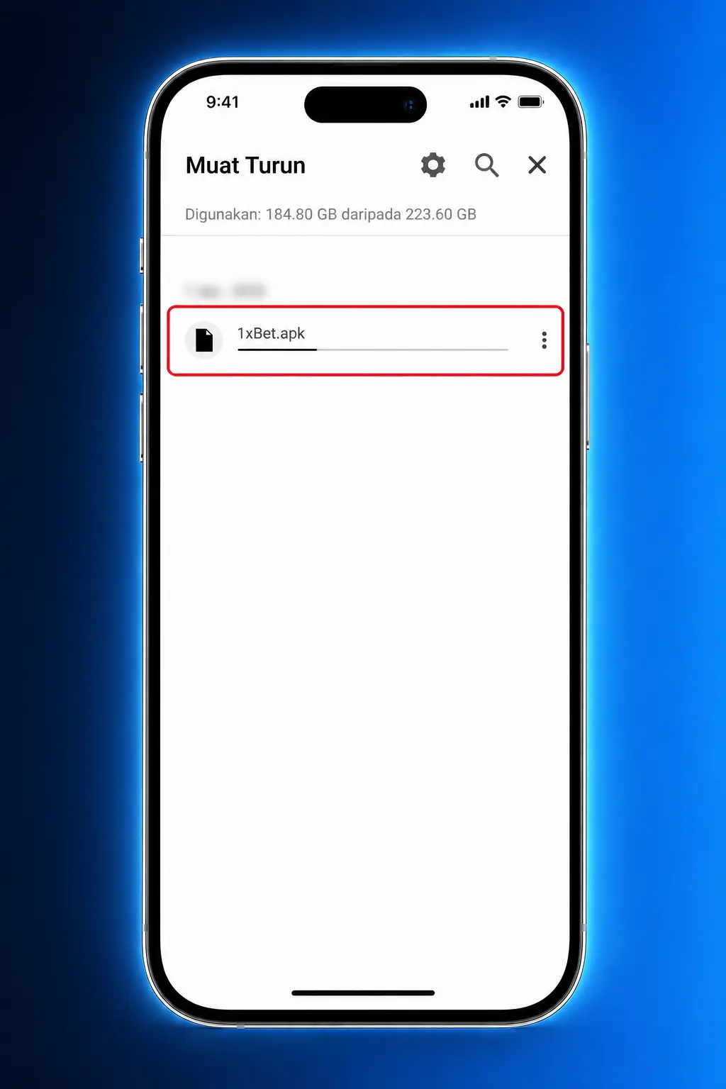 Step-by-step guide to downloading and installing the 1xBet APK on an Android device
